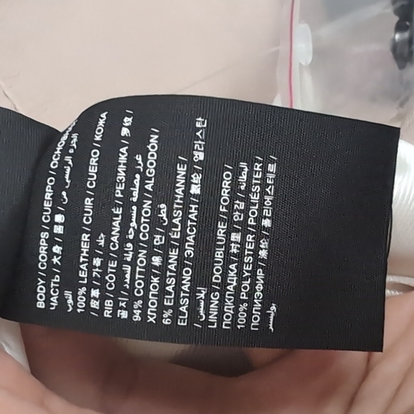 Superdry mini victory biker leather jacket - Picture 7 of 8